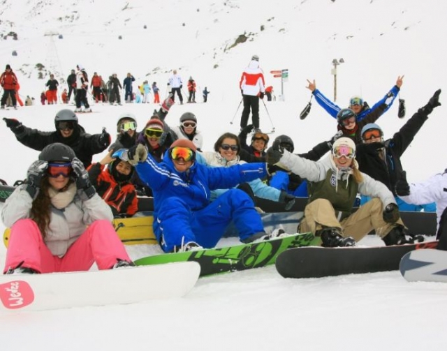  Clases de nieve en Val Thorens 